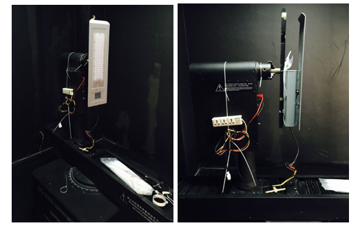 60W LED street light IES testing